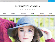 Tablet Screenshot of jacksonflannigan.com